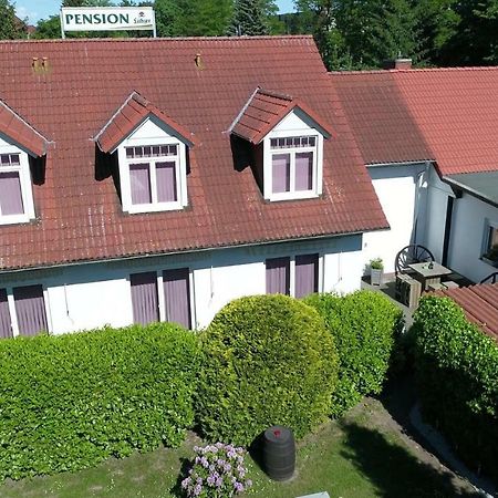 Pension Zum Lindeneck Hotel Lubz Bagian luar foto